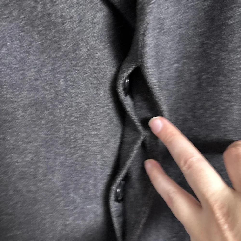 Lauren Ralph Lauren Coat Mens 40R Gray Wool Herringbone Overcoat Classic Jake